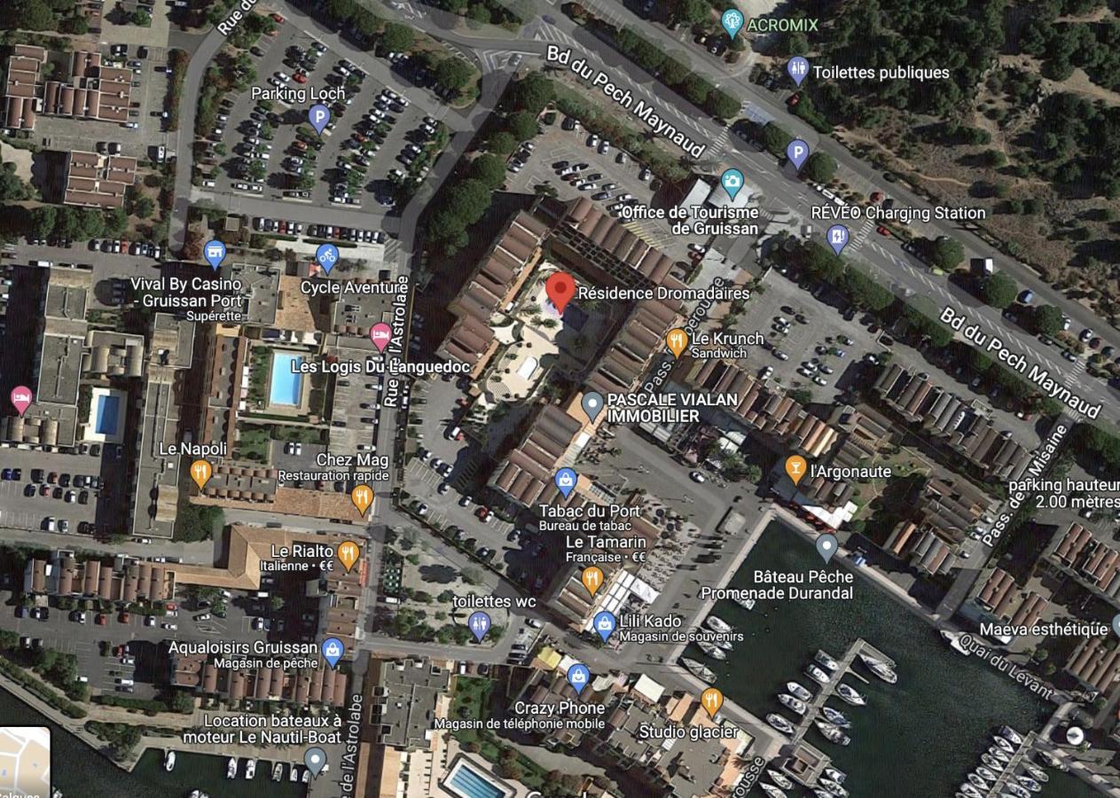 Gruissan-Port-T2-2Chambres-5Pers-43M2-Climatise-Parking-Valerie Екстериор снимка